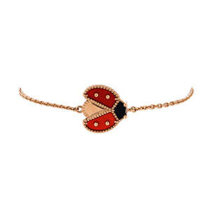 Van Cleef & Arpels Lucky Spring Open Wings Ladybug Bracelet